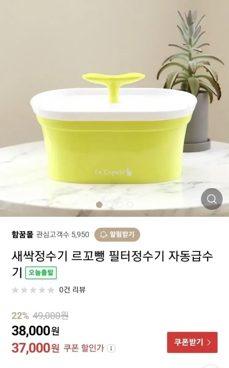 애견  필터 자동급수기